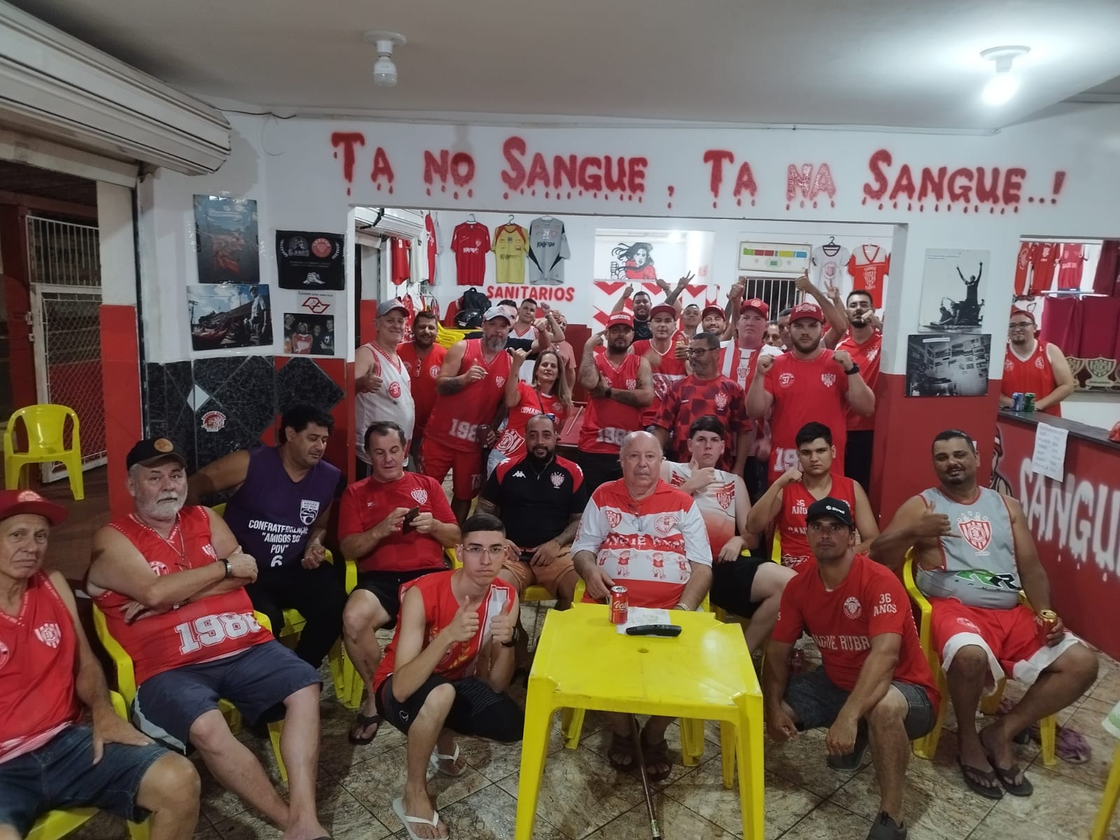 SANGUE RUBRO LIGADA NO SORTEO