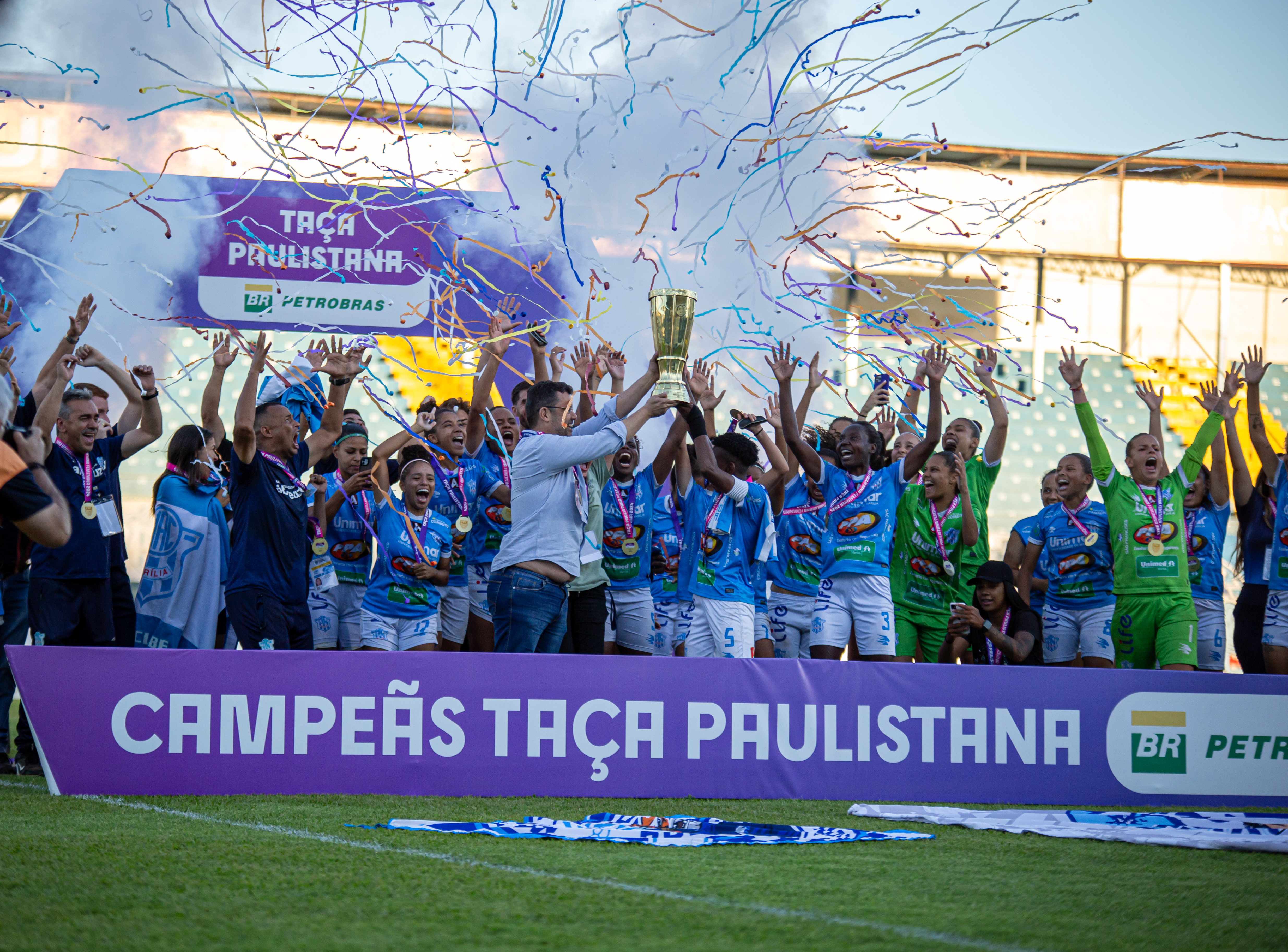 Marília X E.C é campeão da taça Paulista Petrobrás.