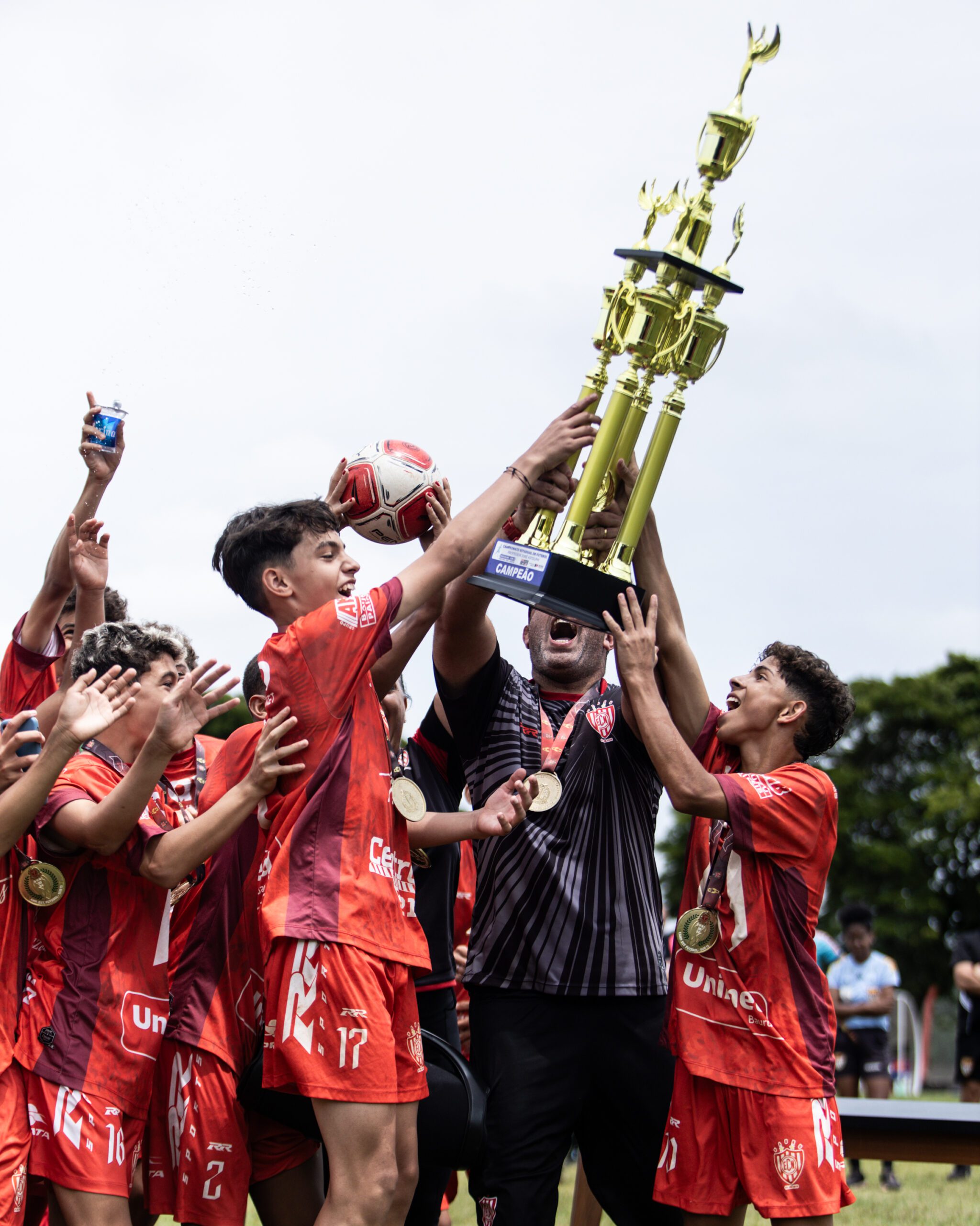 EC NOROESTE E CAMPEAO ESTADUAL NA CATEGORIA SUB-13