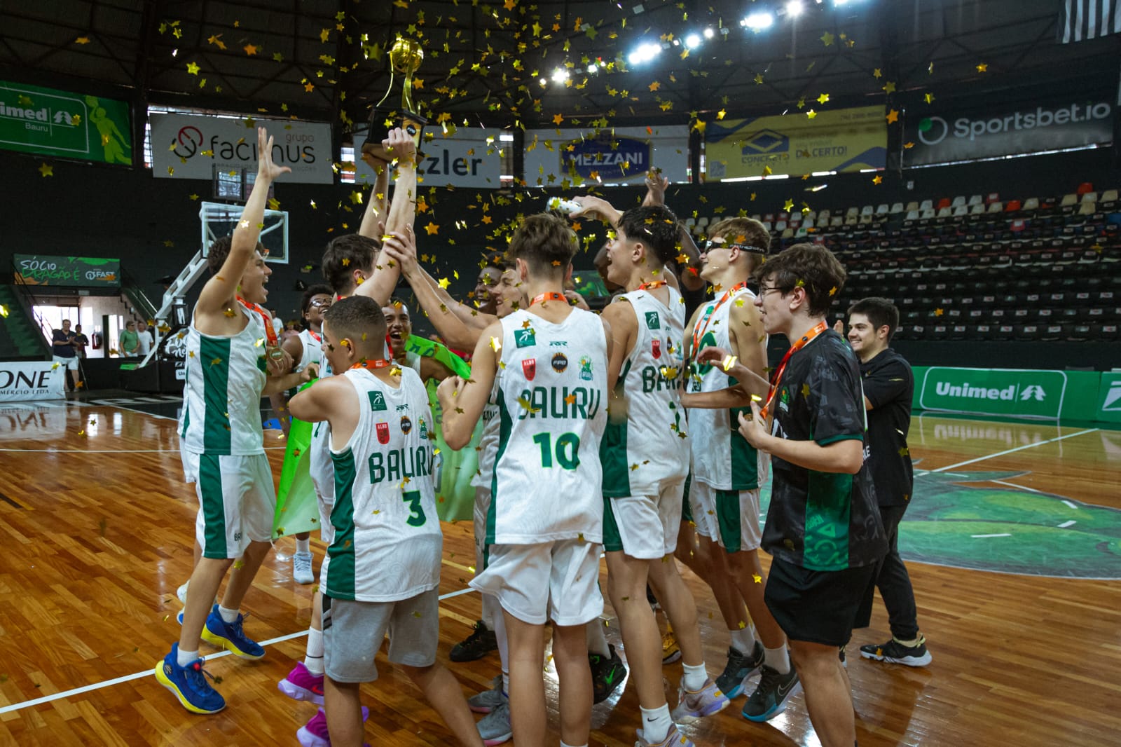 Bauru Basket fatura o título inédito do Campeonato Paulista sub-14