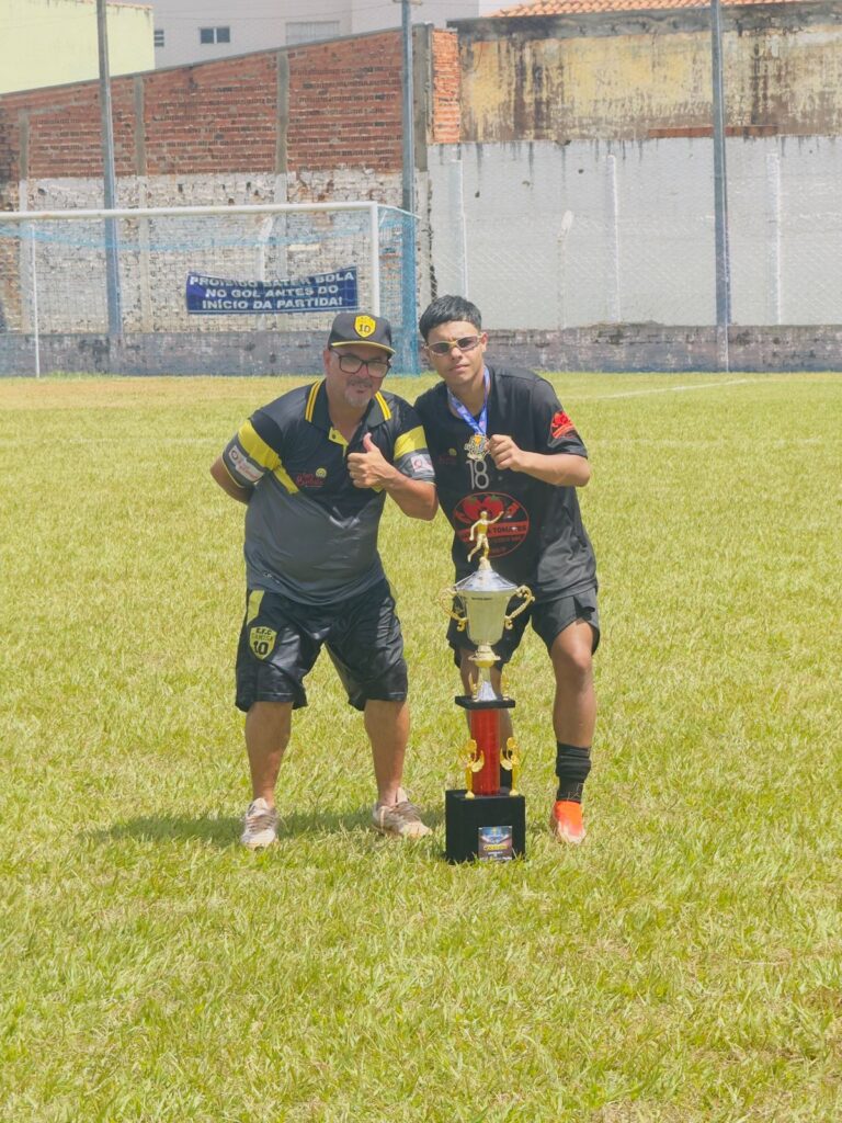 CAMISA 10 APIAI SAGROU CAMPEAO DA SUPERCOPA TAQUARITUBA SUB-17 CONTRA TIME DO PASSE CERTO