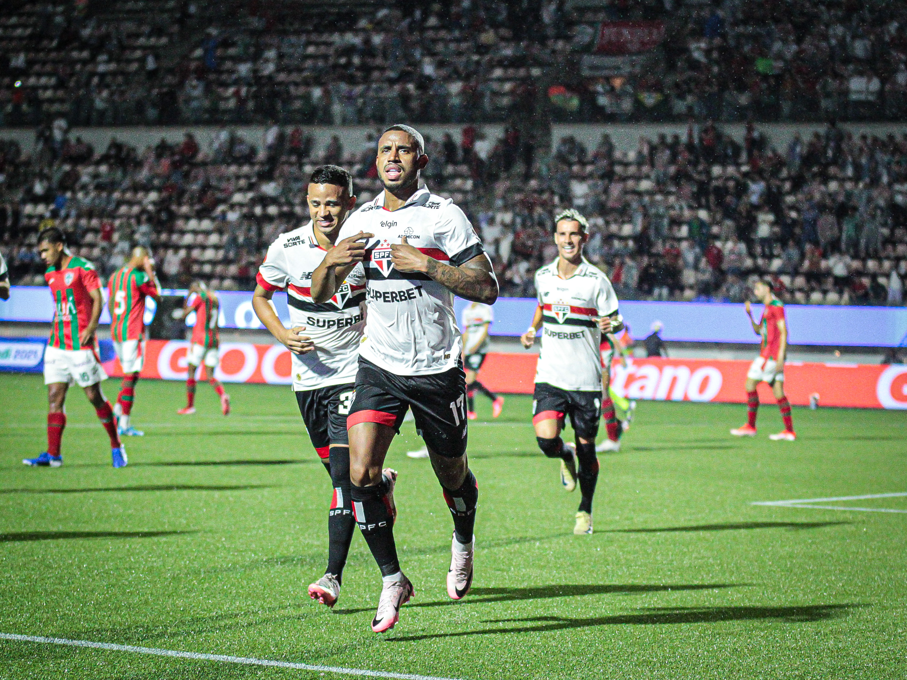 SAO PAULO 2X1 PORTUGUESA VENCE NUM JOGO EMOCIONANTE DO COMEÇO AO FIM PELO PAULISTAO