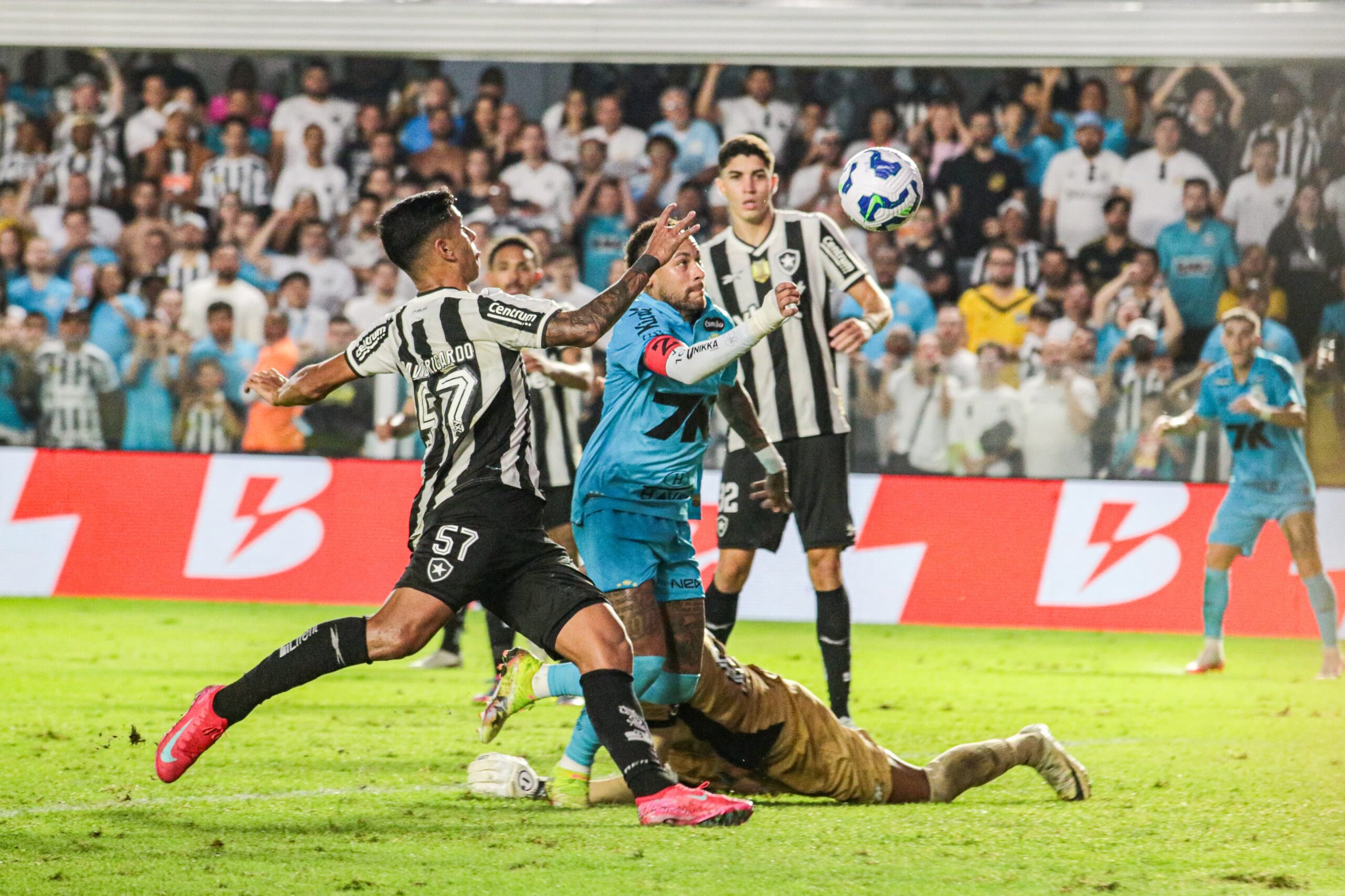 SANTOS SOFRE DERROTA EM CASA POR 1X0 PARA BOTAFOGO