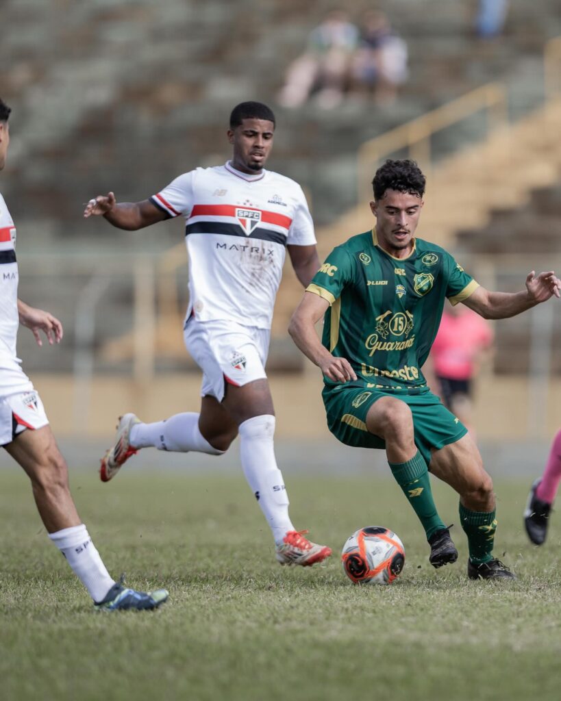 SAO PAULO VENCE O XV DE JAU POR 2X1 E ASSUME A LIDERANÇA DO GRUPO 3 DO CAMPEONATO PAULISTA SUB-20