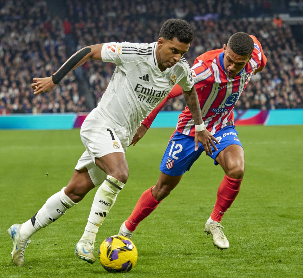 REAL MADRID 1X1 ATLETICO DE MADRID EMPATAM NA RODADA DE LA LIGA NO SANTIAGO BERNABEU