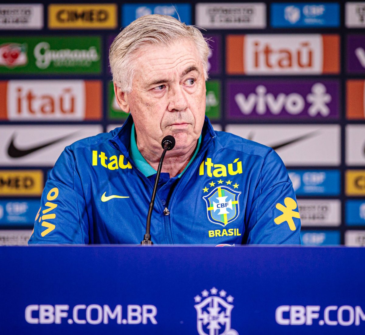 BRASIL SOBE NOVO COMANDO ANCELOTTI ASSUMI SELEÇAO BRASILEIRA NO SEU PRIMEIRO JOGO PELA SELEÇAO