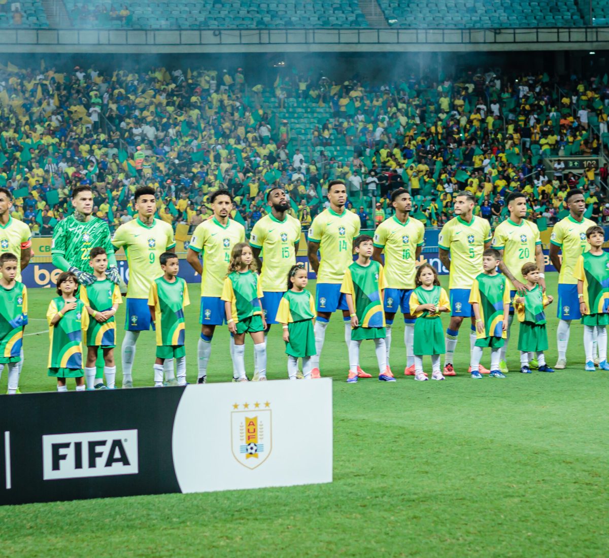Brasil 1x1 Uruguai terminou em empatado