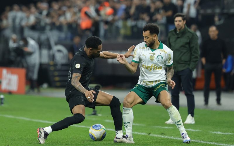 Jogo do Corinthians X palmeiras ontem