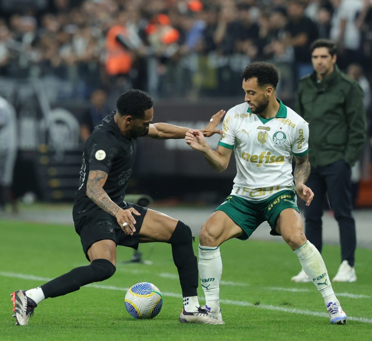 Jogo do Corinthians X palmeiras ontem