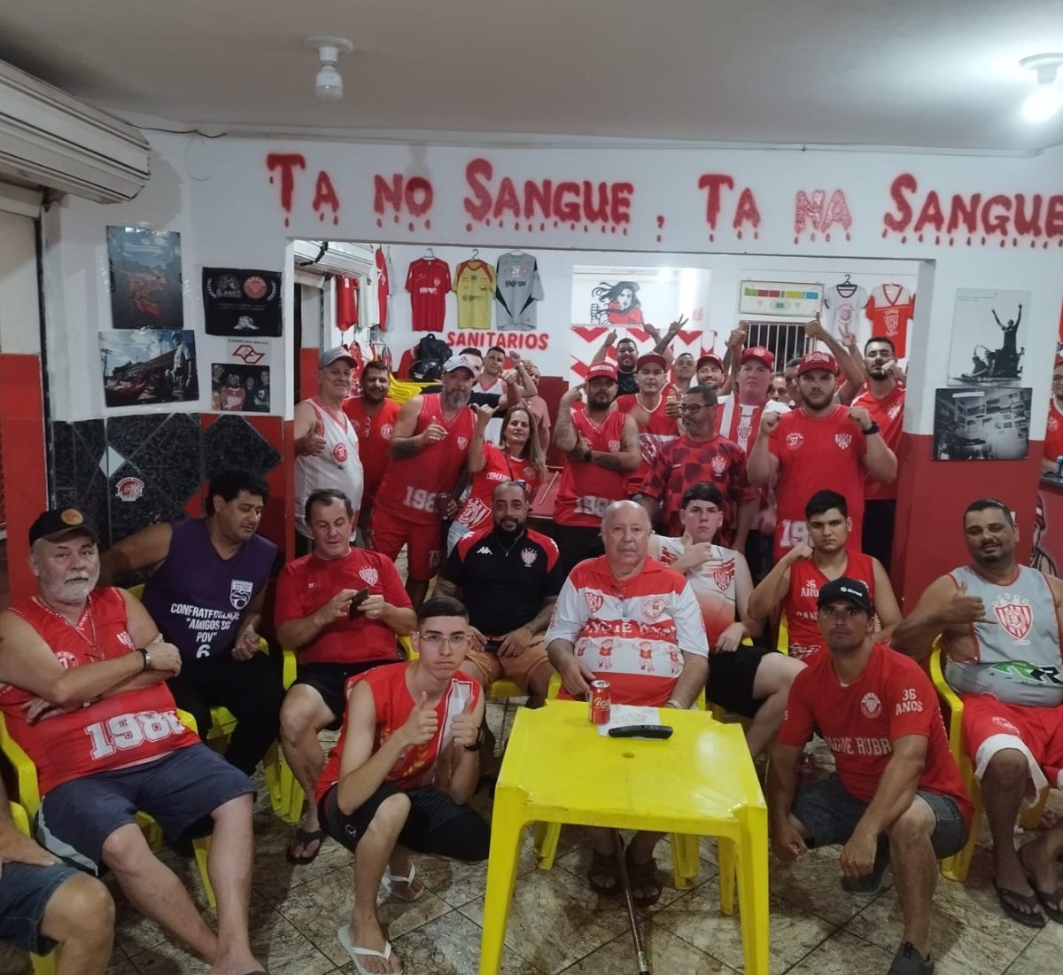 SANGUE RUBRO LIGADA NO SORTEO