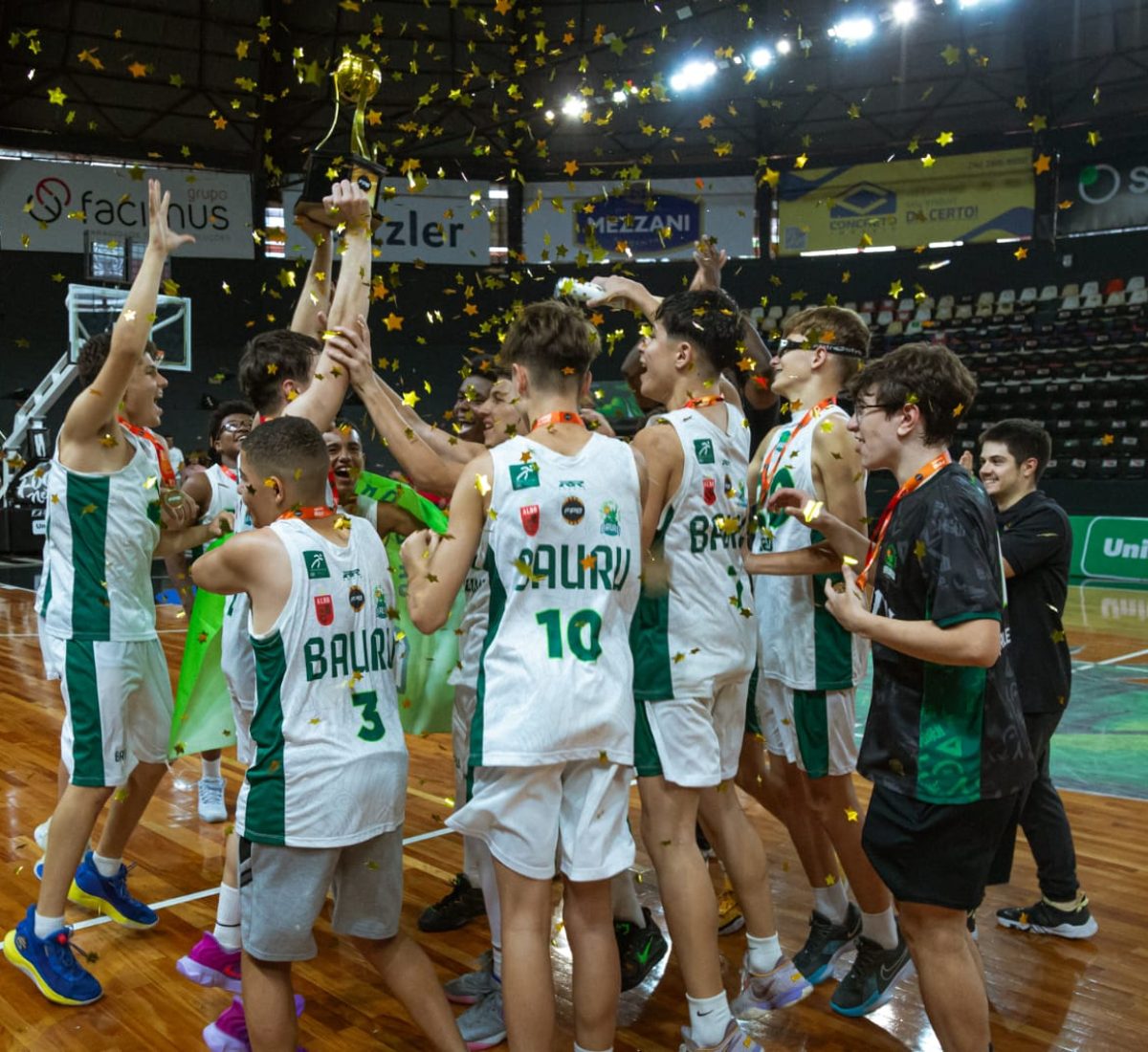 Bauru Basket fatura o título inédito do Campeonato Paulista sub-14