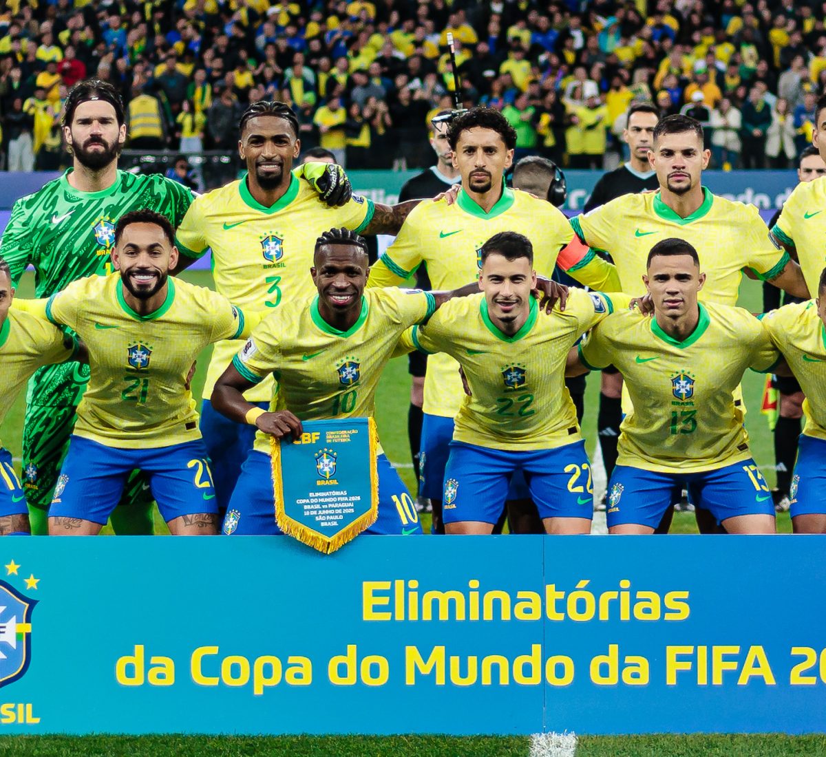 BRASIL VENCEU PARAGUAI POR 1X0 E SI CLASSIFICA PARA COPA DO MUNDO DE 2026