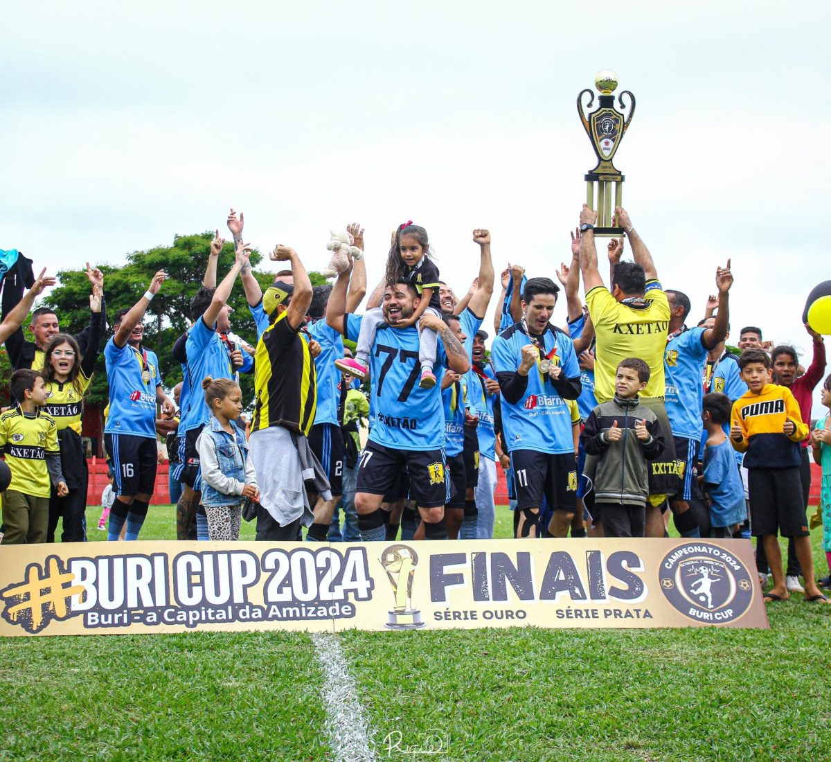 Kxetão B conquista seu primeiro título na Buri Cup em decisão nos pênaltis
